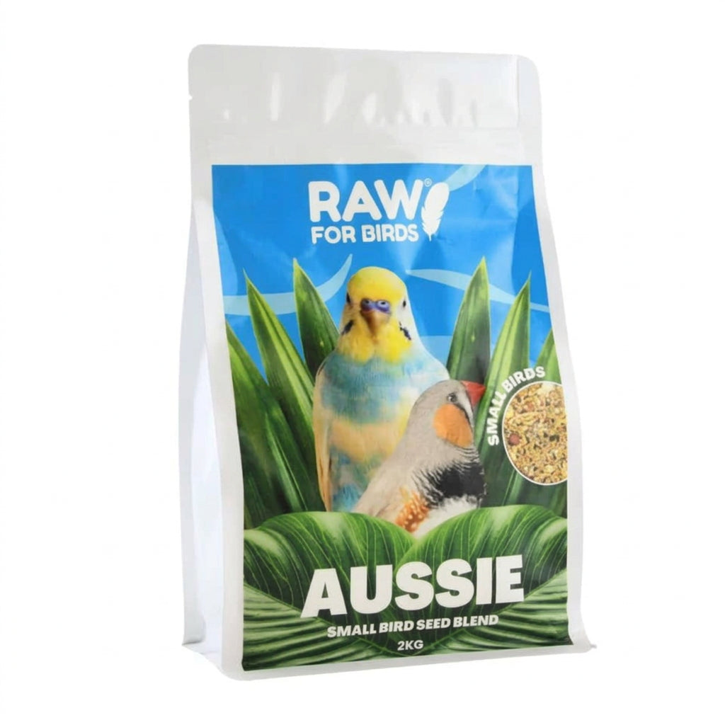 RAW FOR BIRDS AUSSIE SMALL PARROT SEED BLEND 2KG