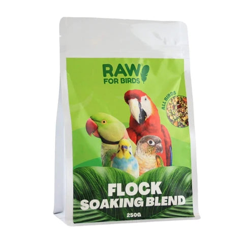 RAW FOR BIRDS FLOCK SOAKING BLEND 250G