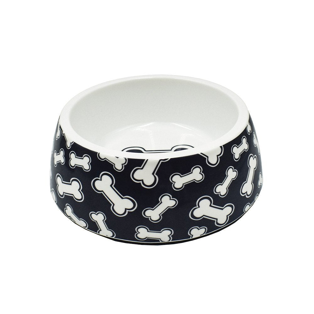 SIMPLYDOG BLUE BONE DOG BOWL 475ML