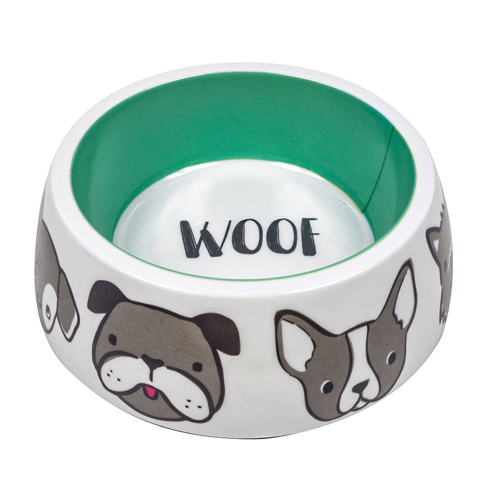 SIMPLYDOG WOOF DOG FACE DOG BOWL 475ML