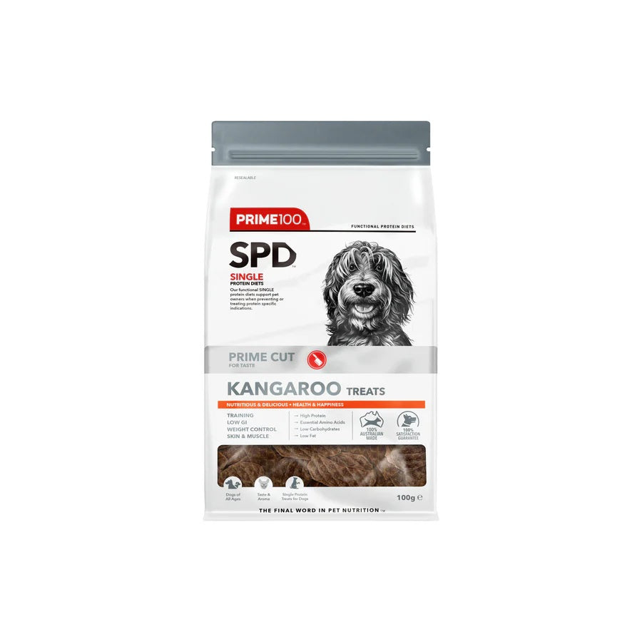 PRIME100 SPD PRIME CUTS KANGAROO TREATS 100G