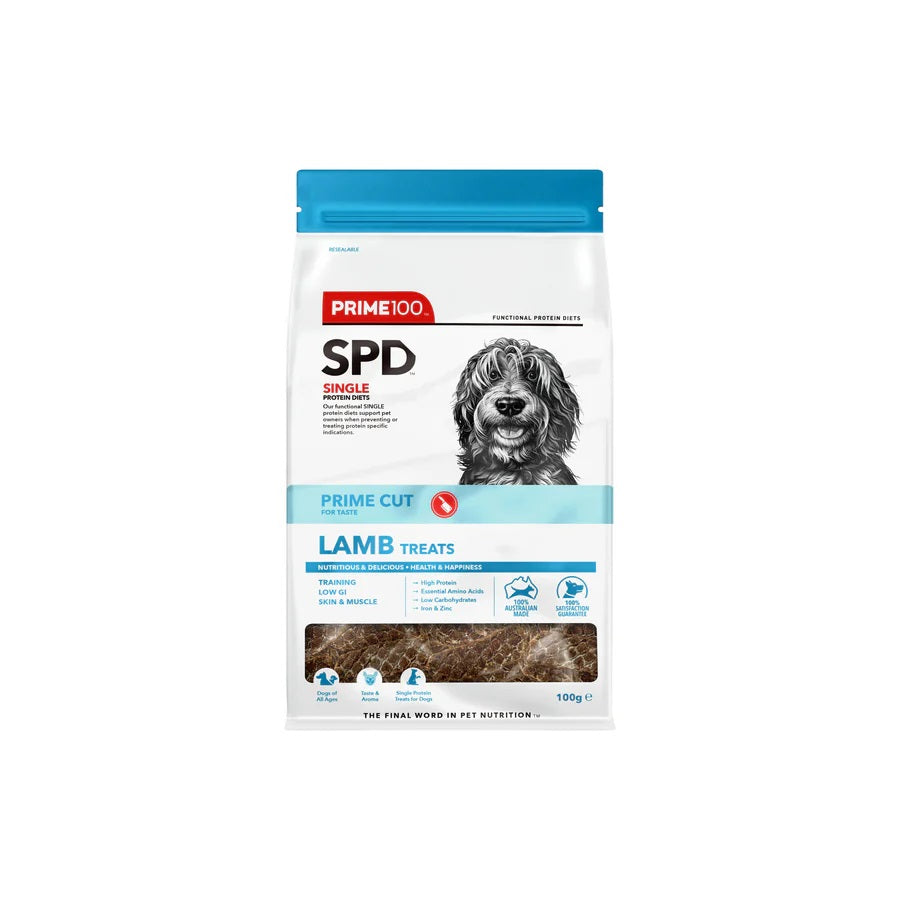 PRIME100 SPD PRIME CUTS LAMB TREATS 100G