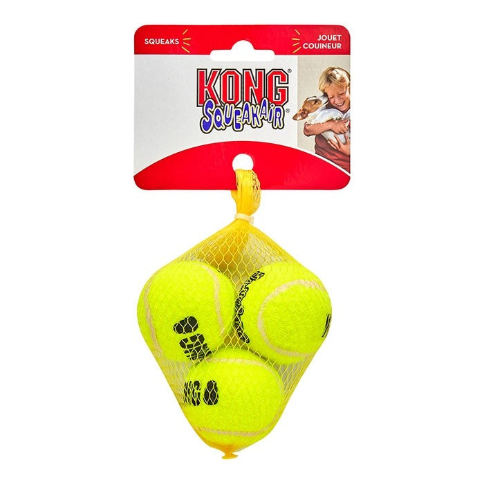 KONG SQUEAKAIR BALLS SMALL 3 PACK