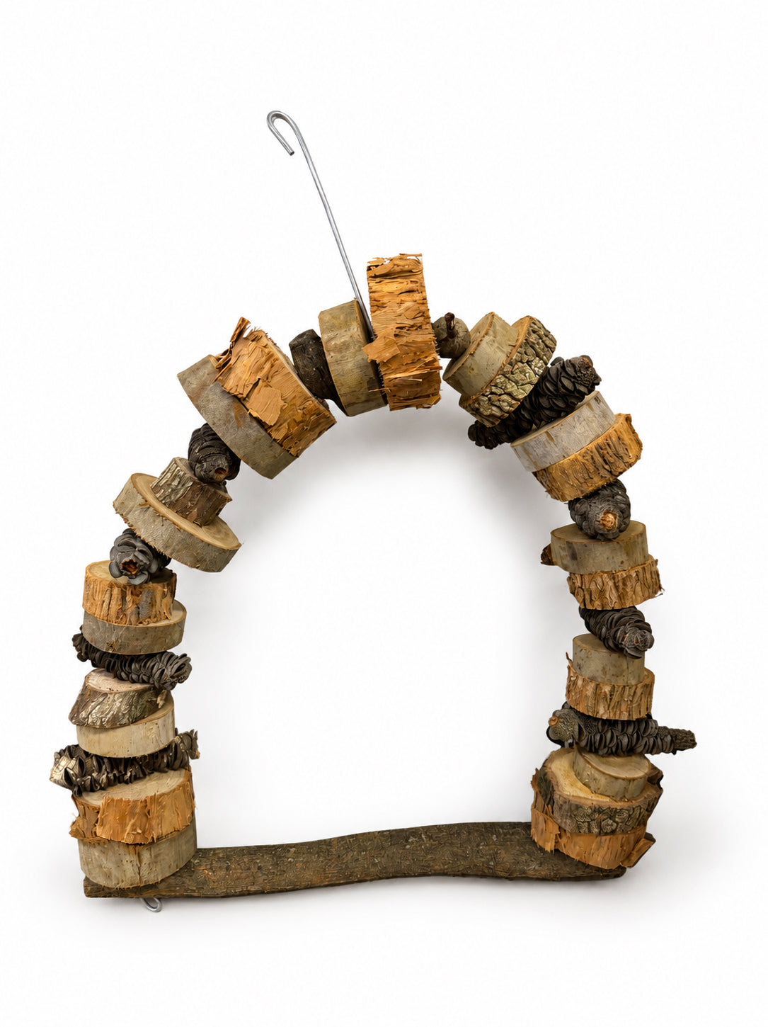 PARROT SWING NATURAL WOOD