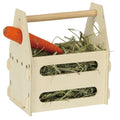 NATURAL TOOL BOX HAY FEEDER