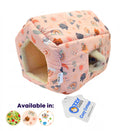 OZZY PETS COSY COTTAGE SMALL ANIMAL BED EARTH CHILD