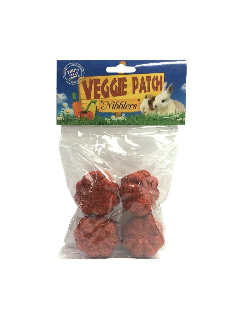 VEGGIE PATCH NIBBLERS MINI PUMPKINS 4PK
