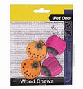 PET ONE SMALL ANIMAL WOOD CHEWS 4 PACK