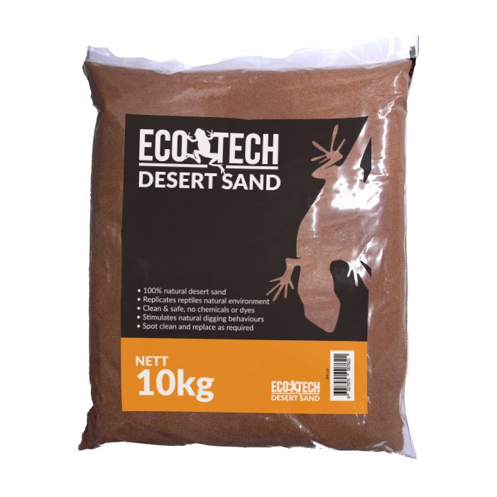 ECO TECH REPTILE DESERT SAND NATURAL RED 10KG