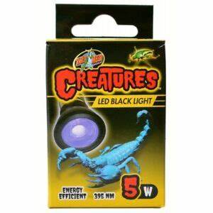 ZOO MED CREATURES LED BLACK LIGHT 5W