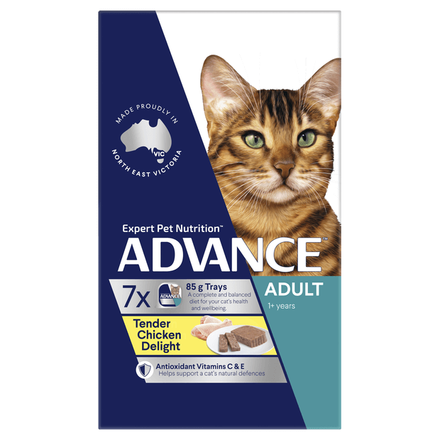 ADVANCE CAT TENDER CHICKEN DELIGHT 85G X 7