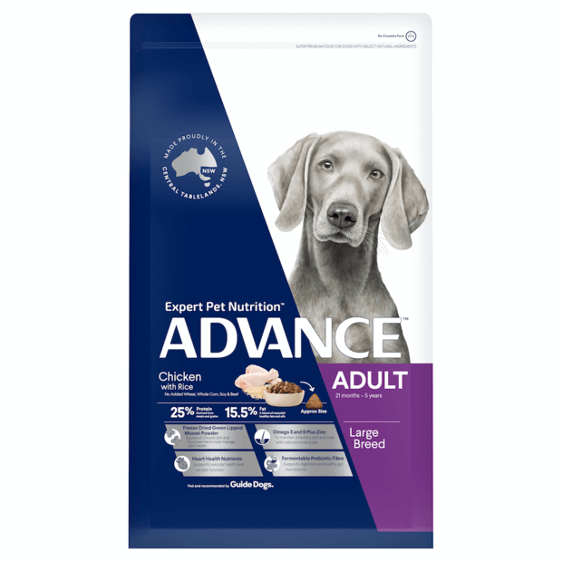 ADVANCE LARGE BREED CHICKEN 15KG