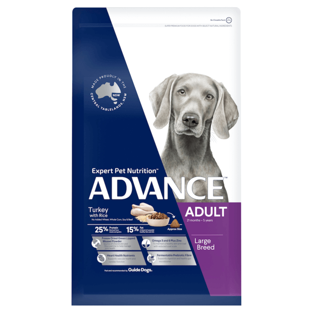 ADVANCE LARGE BREED TURKEY 15KG