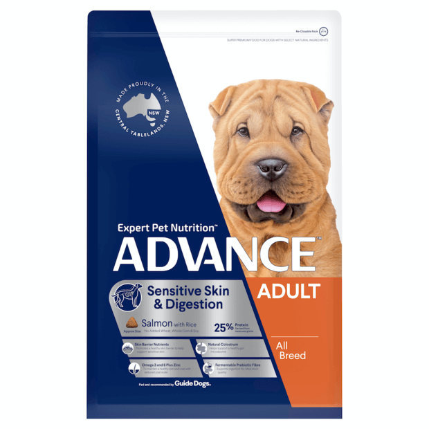 ADVANCE SENSITIVE SKIN AND DIGESTION 13KG