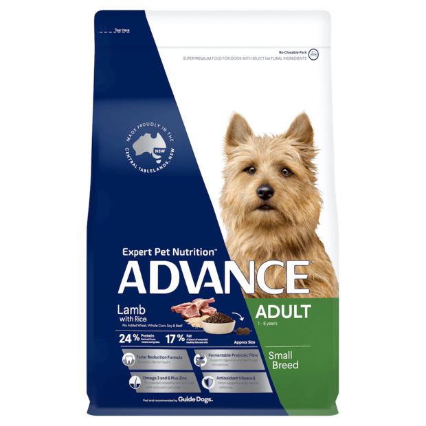 ADVANCE LAMB AND RICE SMALL BREED 8KG