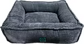 HIGH SIDE CHARCOAL WEAVE BED