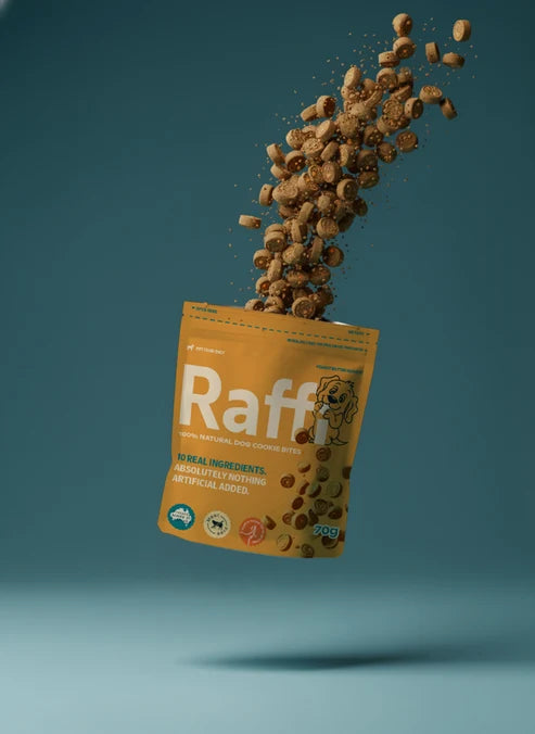 RAFFI 100% NATURAL DOG COOKIE BITES 70G