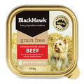 BLACK HAWK GRAIN FREE BEEF 100G X 9