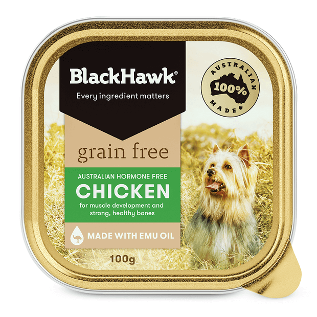BLACK HAWK GRAIN FREE CHICKEN 100G
