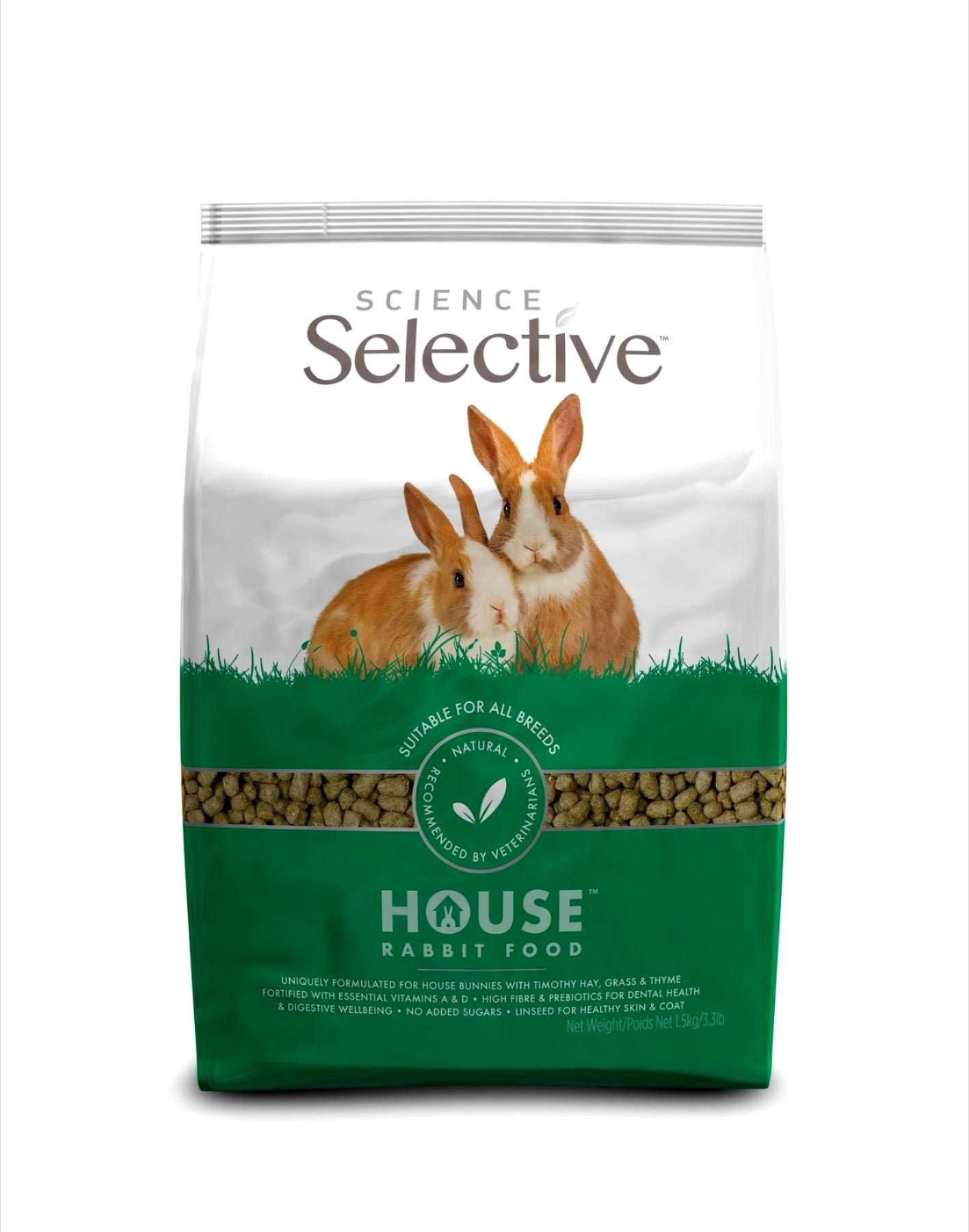 SCIENCE SELECTIVE HOUSE RABBIT FOOD 1.5KG