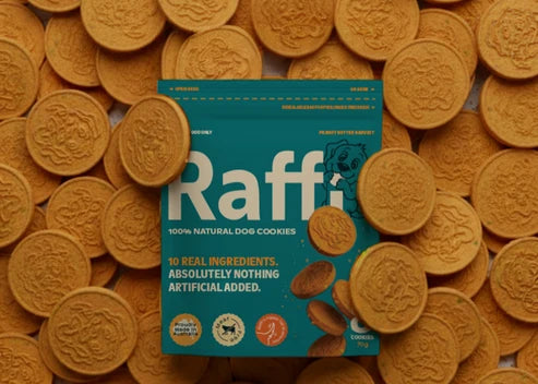 RAFFI 100% NATURAL DOG COOKIES 70G