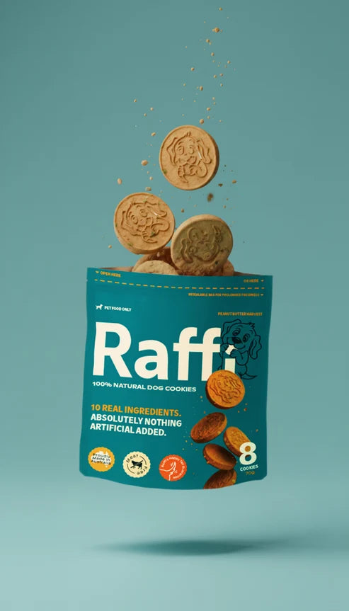 RAFFI 100% NATURAL DOG COOKIES 70G