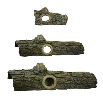 REPTILE ONE LOG WITH HOLES SMALL