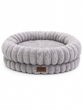 KAZOO DONUT SNUGGLE BED GREY