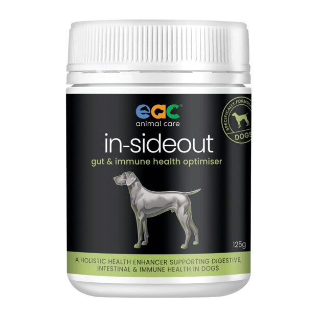 EAC IN-SIDEOUT GUT AND IMMUNE HEALTH FOR DOGS 125G