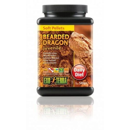 EXO TERRA SOFT PELLETS BEARDED DRAGON 540G