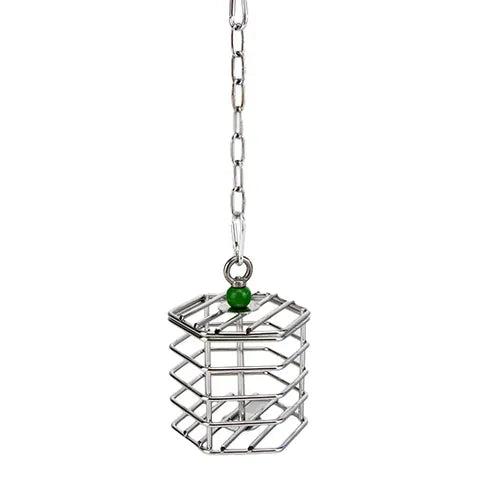BAINBRIDGE BIRD BAFFLE CAGE TREAT DISPENSER SMALL