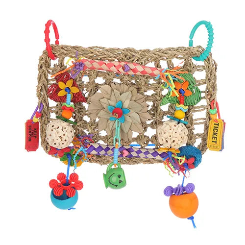 BAINBRIDGE BIRD TOY INTERACTIVE FORAGING WALL