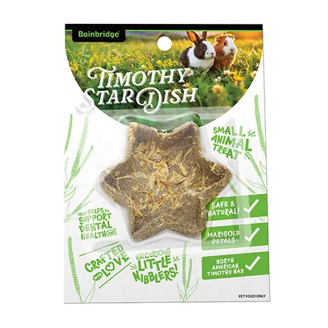 BAINBRIDGE TIMOTHY STAR DISH TREAT 1PK