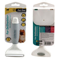 PETONE PET DESHEDDING BRUSH SELF CLEANING MEDIUM