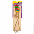 AVIONE WOODEN CHICKEN SWING WITH BEADS
