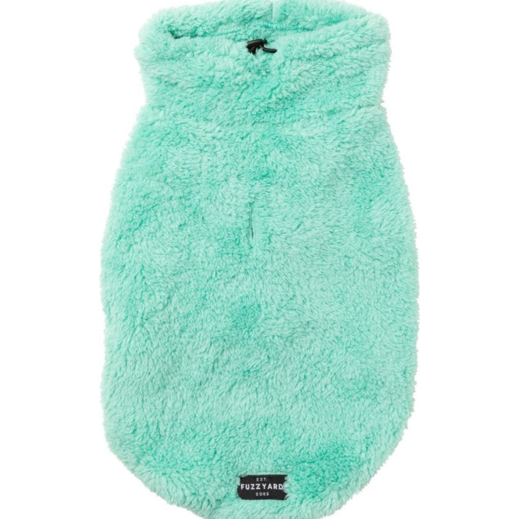 FUZZYARD TURTLE TEDDY SWEATER TEAL