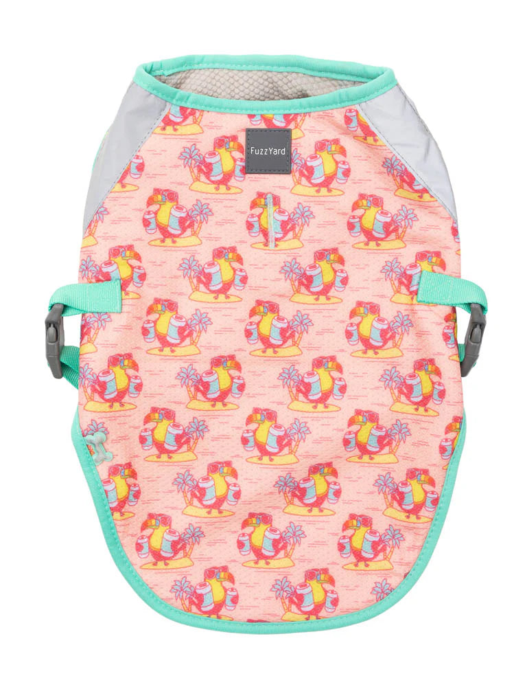 FUZZYARD DOG COOLING VEST TWO-CANS