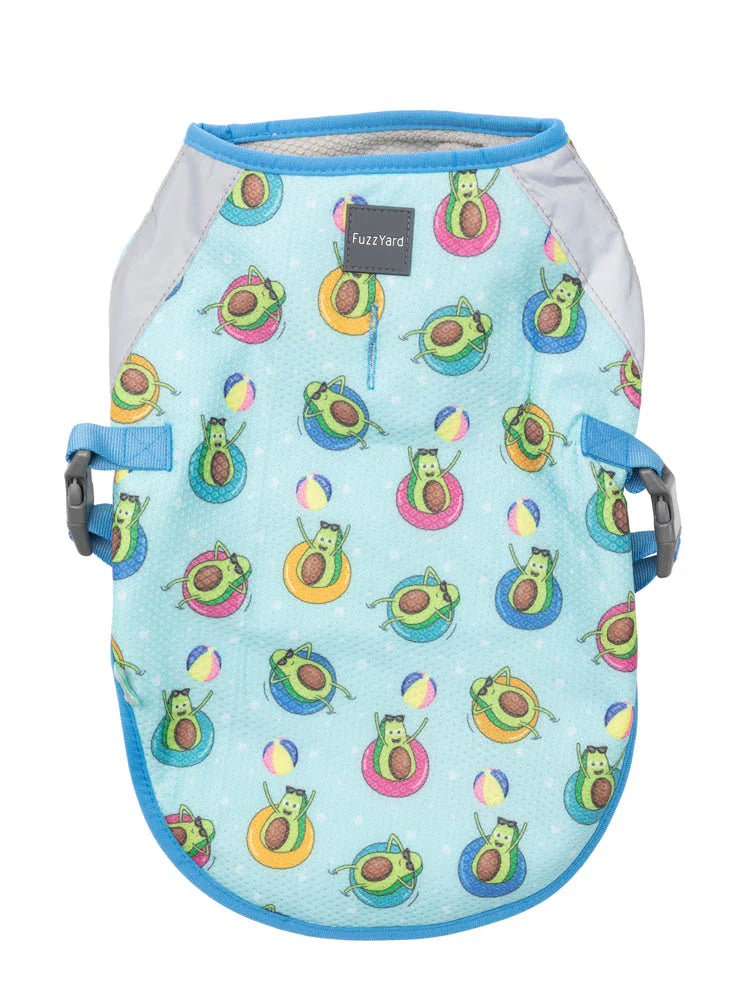FUZZYARD DOG COOLING VEST AVO GREAT DAY