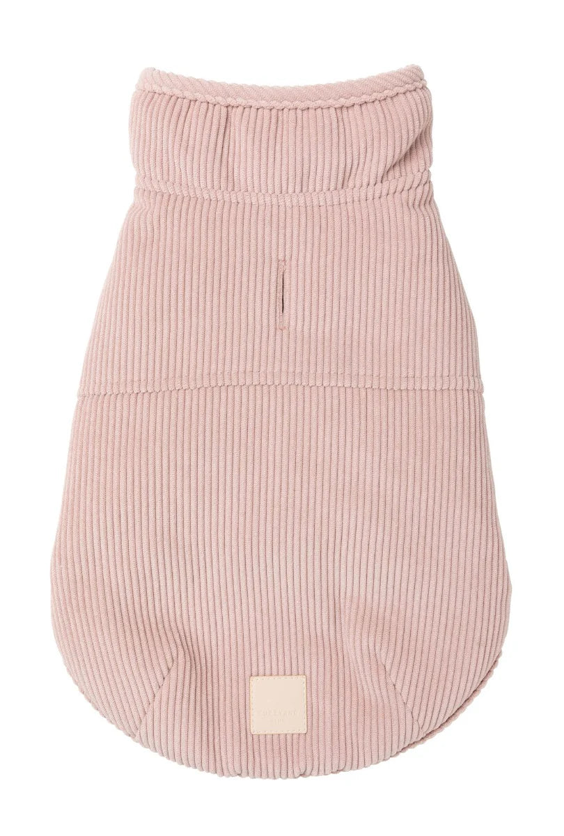 FUZZYARD LIFE CORDUROY DOG JACKET SOFT BLUSH