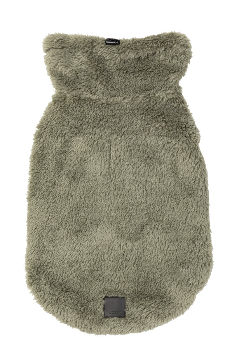 FUZZYARD TURTLE TEDDY SWEATER ROSEMARY GREEN