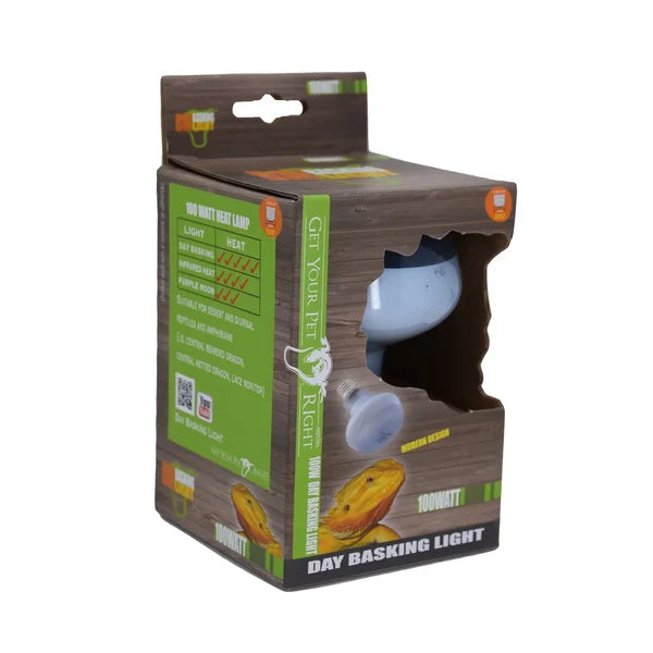 GET YOUR PET RIGHT DAY BASKING LIGHT 100W