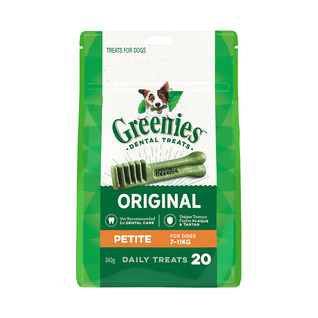 GREENIES ORIGINAL PETITE 340G 20PACK