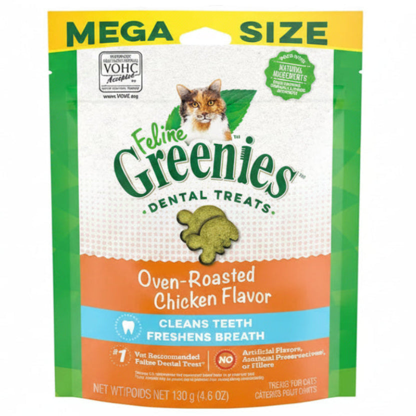 GREENIES FELINE CHICKEN MEGA SIZE 130G