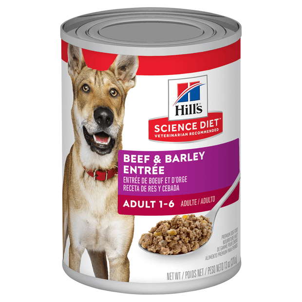 SCIENCE DIET BEEF AND BARLEY ENTREE 370G