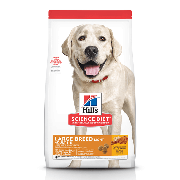 SCIENCE DIET LARGE BREED LIGHT 12KG