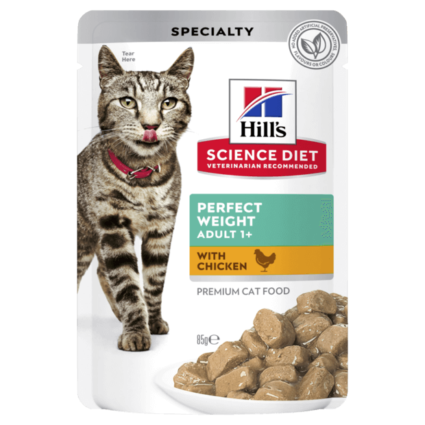 SCIENCE DIET CAT PERFECT WEIGHT CHICKEN 85G