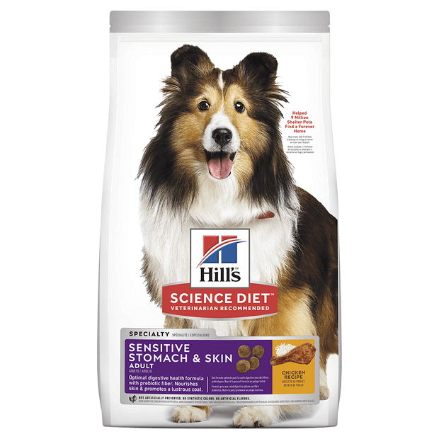 SCIENCE DIET SENSITIVE STOMACH AND SKIN 12KG
