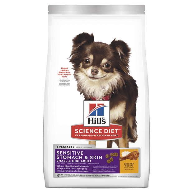 SCIENCE DIET SENSITIVE STOMACH AND SKIN SMALL AND MINI 1.81KG