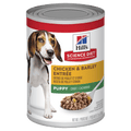 SCIENCE DIET PUPPY CHICKEN AND BARLEY ENTREE 370G X 12