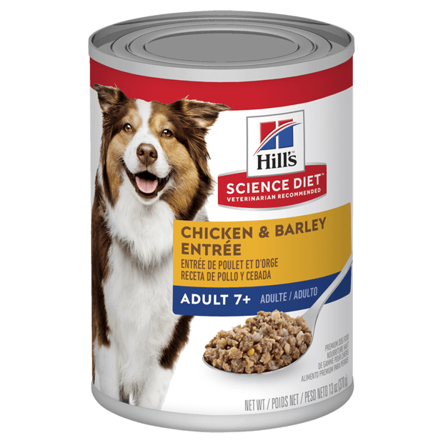 SCIENCE DIET CHICKEN AND BARLEY ENTREE 7+ 370G X 12